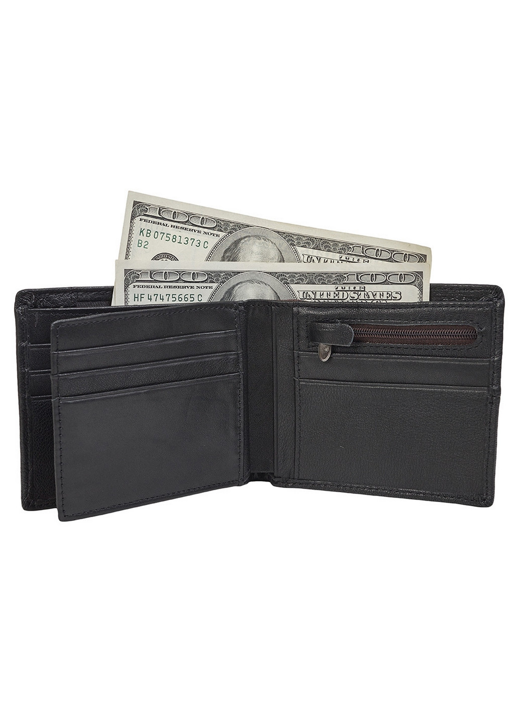 Чоловічий шкіряний гаманець 12х9,5х2,5 см Buffalo Wild (260329731)
