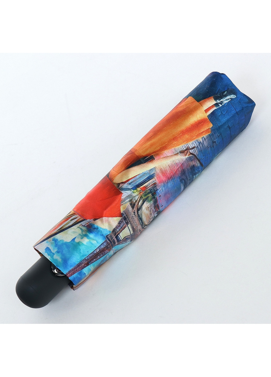 Комбинированный женский складной зонт автомат 103 см Trust (260329595)