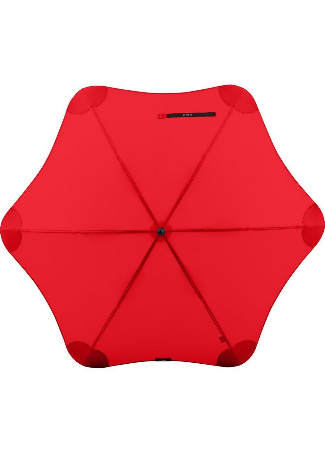 Червона жіноча парасолька-тростина механічна 120 см Blunt (260329748)