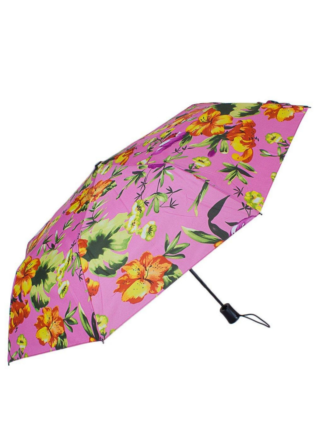 Женский складной зонт полуавтомат 95 см Happy Rain (260329623)