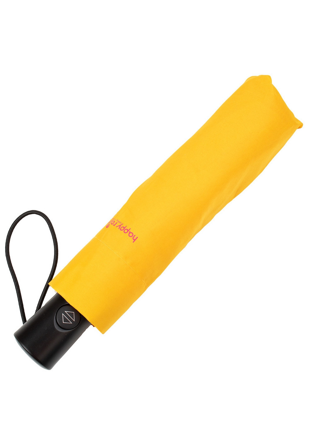 Жёлтый женский складной зонт автомат 96 см Happy Rain (260329629)