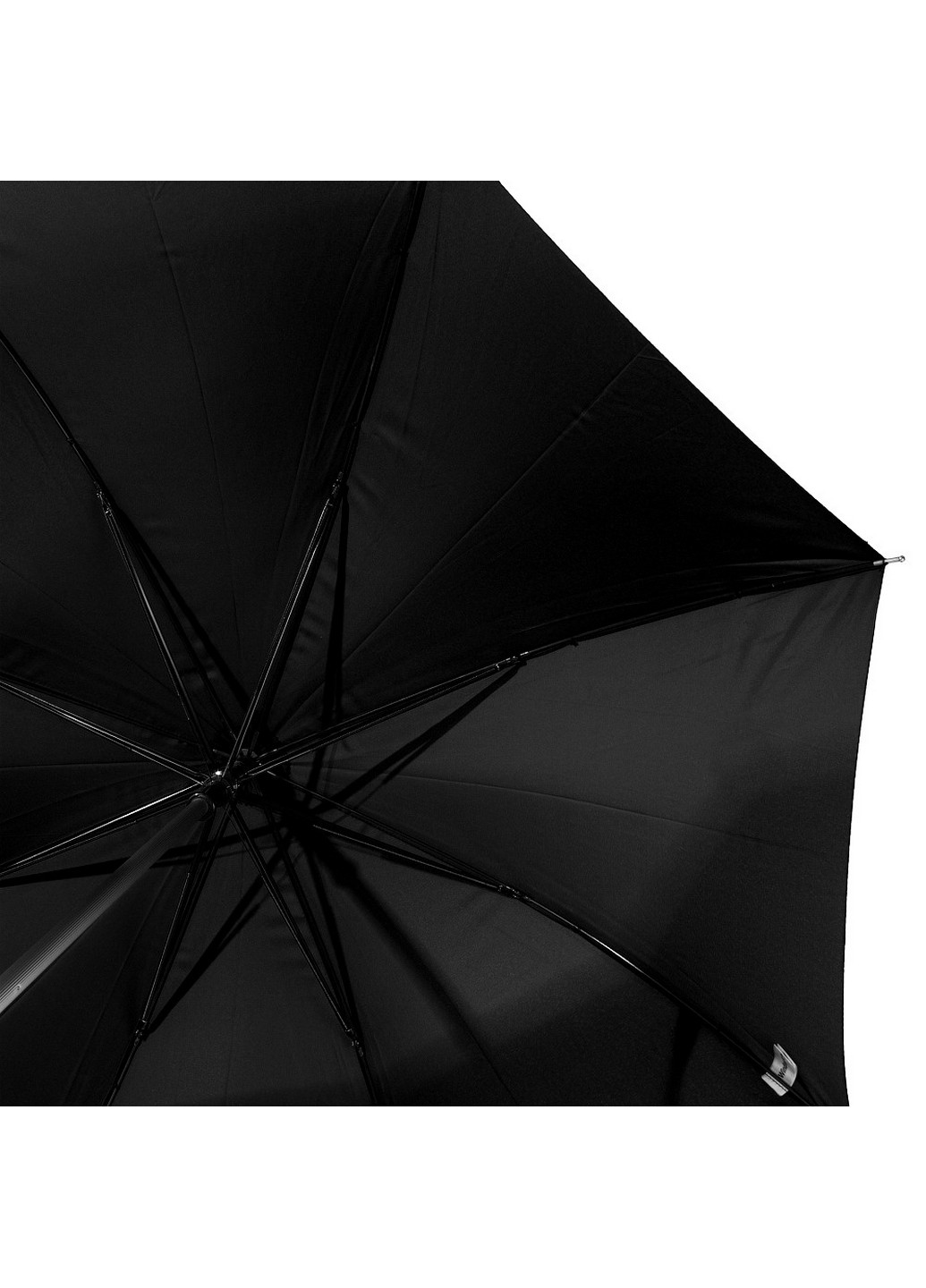 Чорна жіноча парасолька-тростина напівавтомат 104 см FARE (260329719)