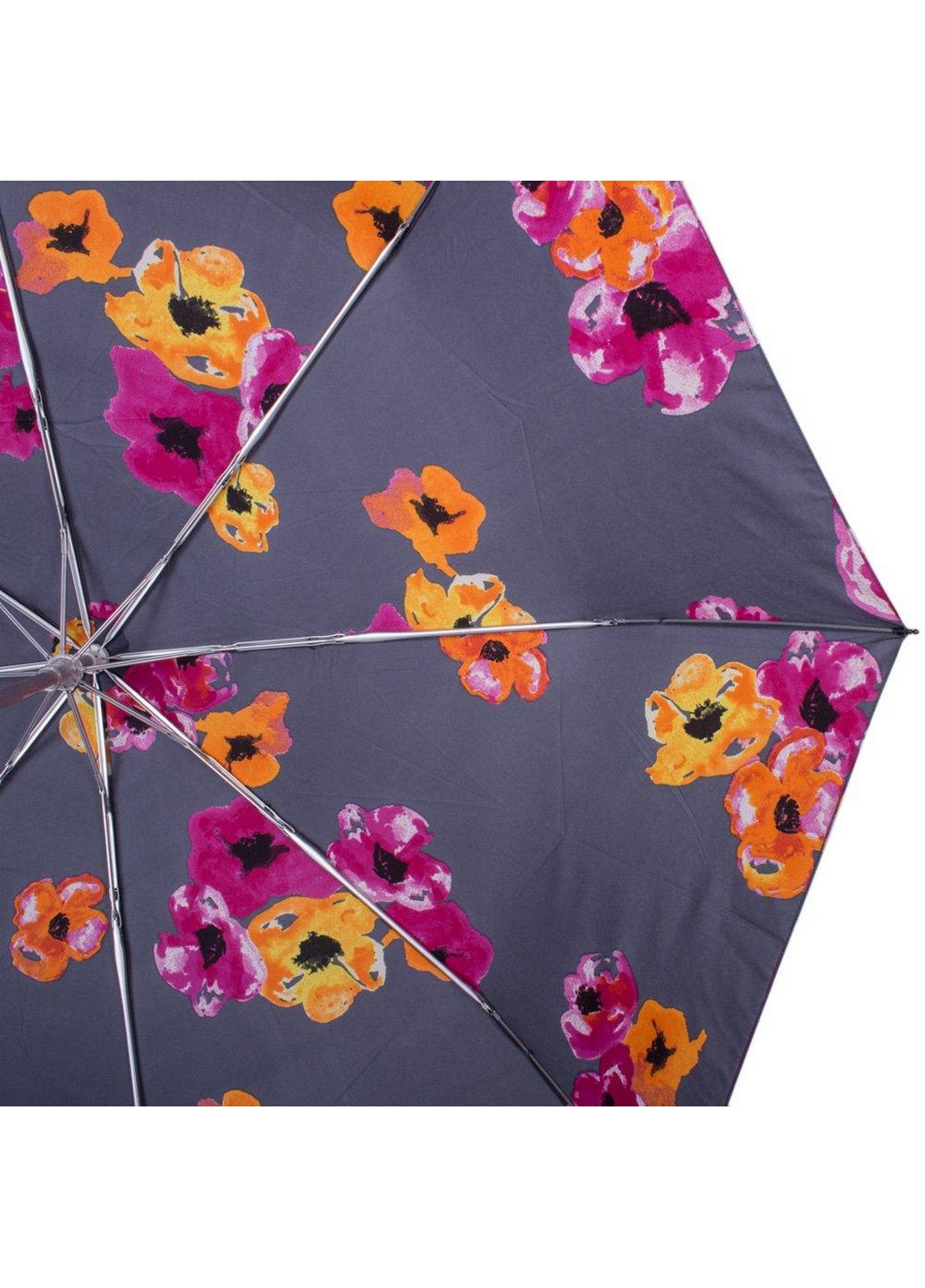Жіноча складна парасолька механічна 98 см Happy Rain (260329622)