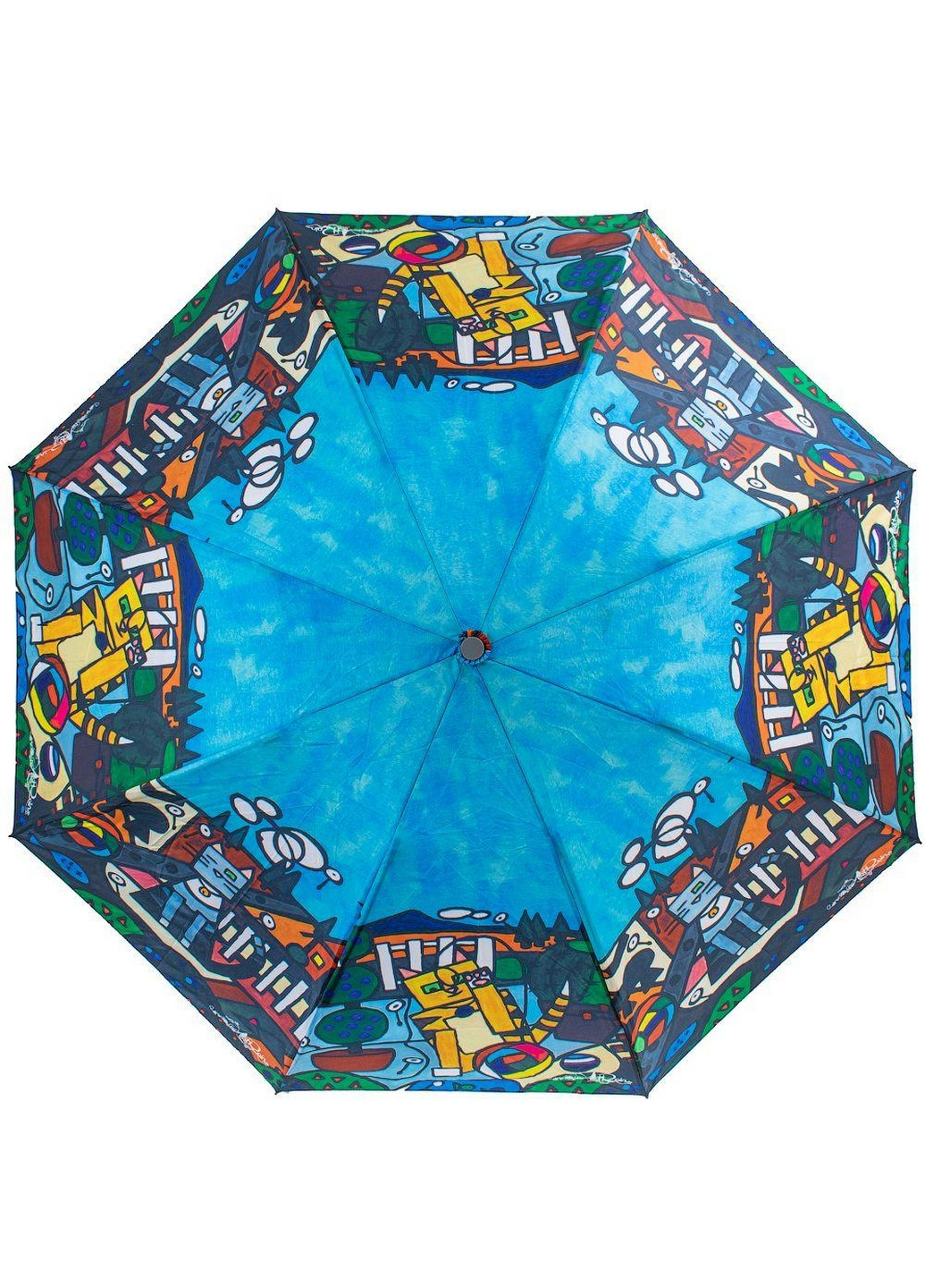 Жіноча складна парасолька автомат 102 см ArtRain (260330193)