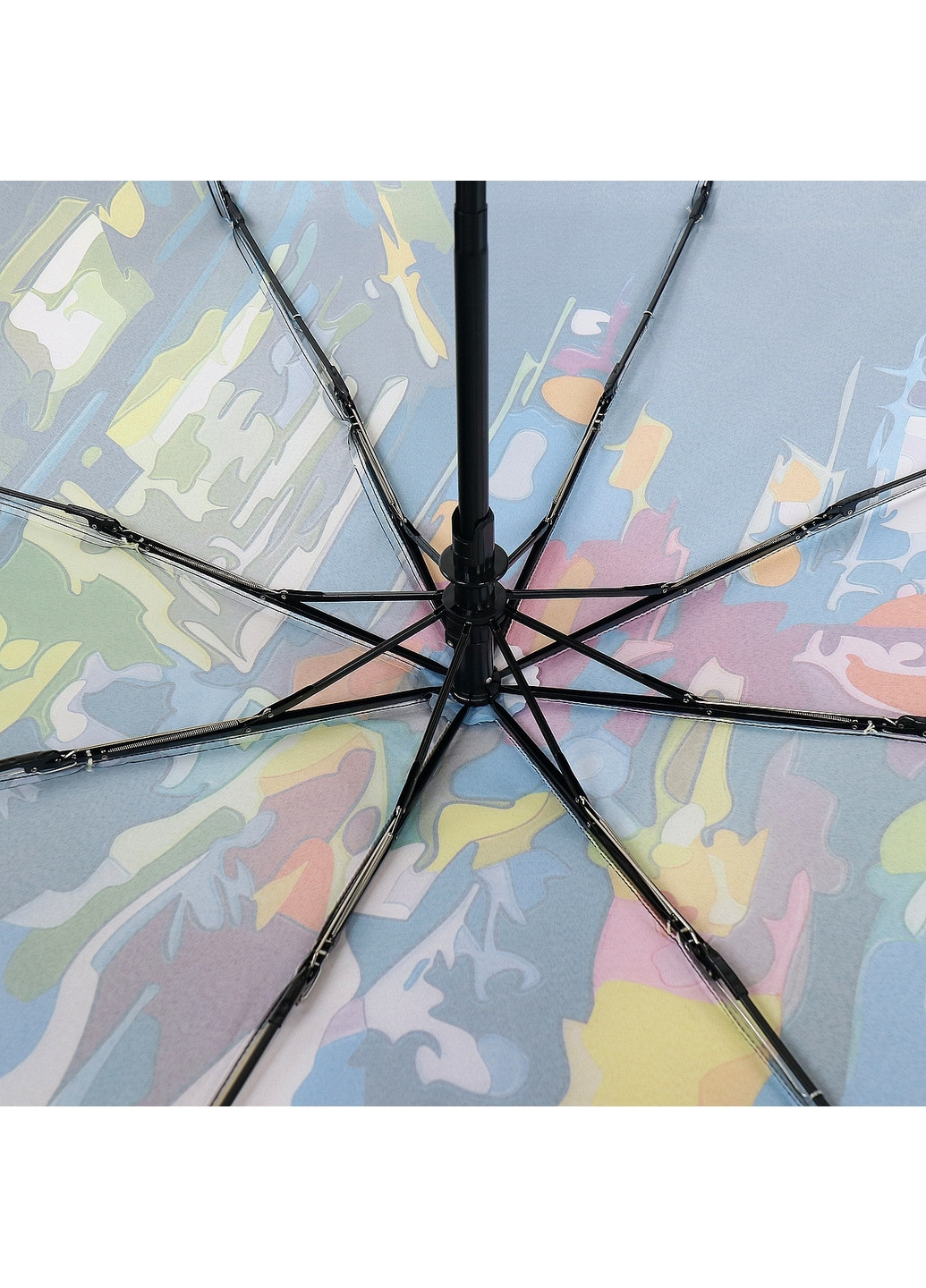 Комбінована жіноча складна парасолька автомат 103 см Trust (260329597)
