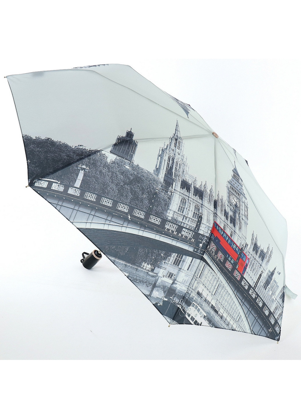 Жіноча складна парасолька автомат 102 см Trust (260329605)