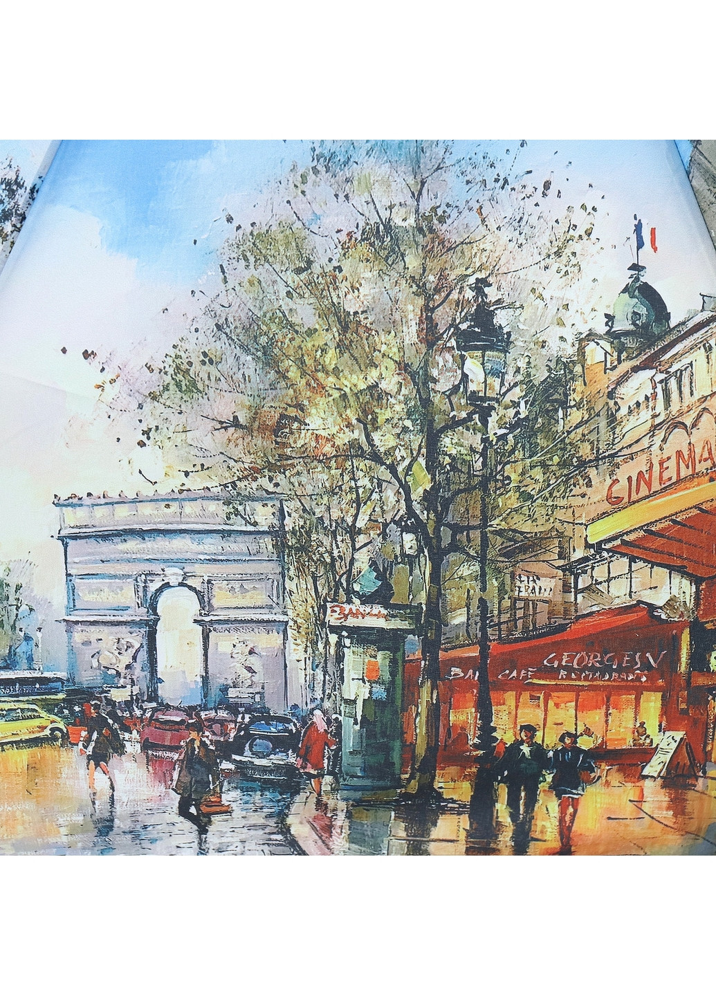 Комбинированный женский складной зонт автомат 102 см Trust (260329606)