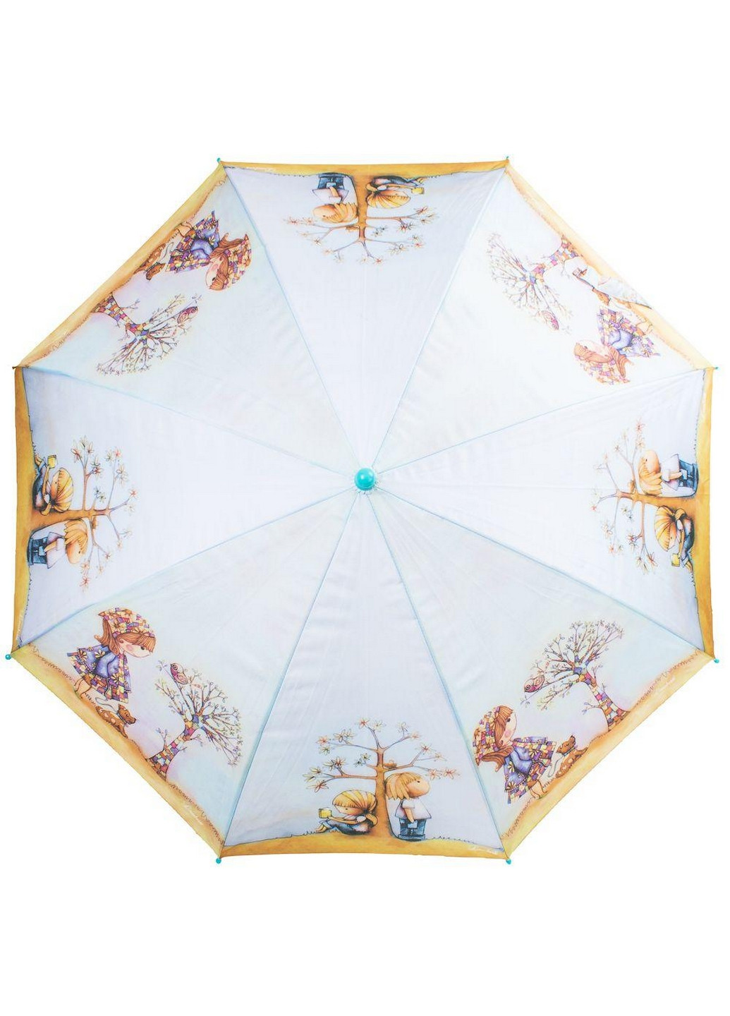 Дитяча парасолька-тростина напівавтомат 91 см Lamberti (260330116)