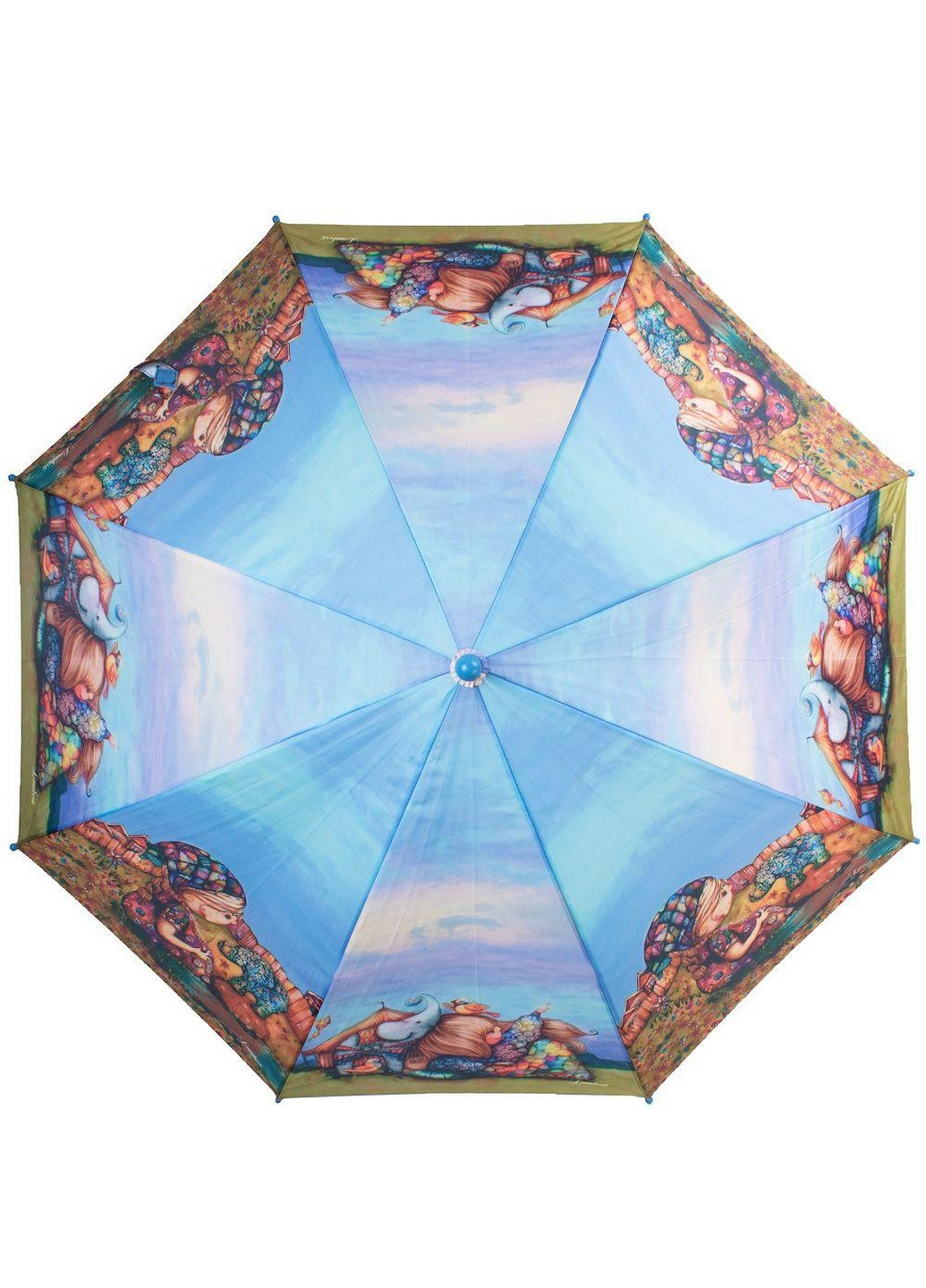 Детский зонт-трость полуавтомат 91 см Lamberti (260330123)