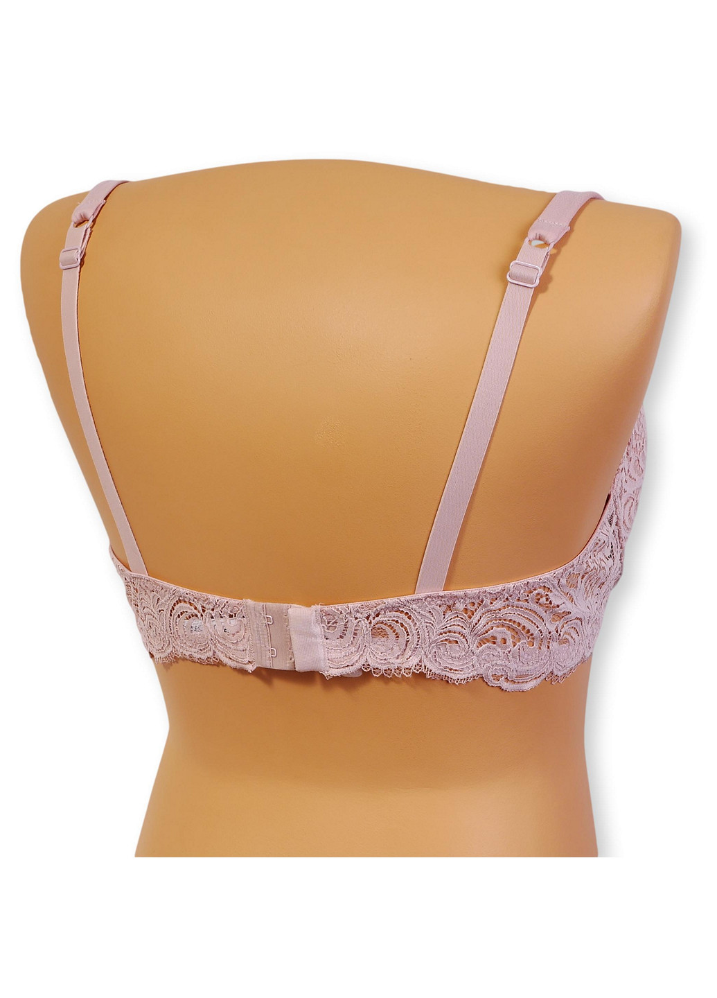 Пудровый бюстгальтер с формованной чашкой Lormar с косточками