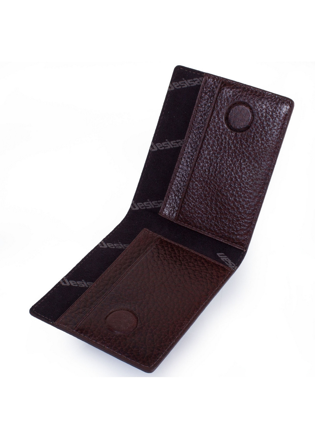 Мужской кожаный кошелек 10,5х8,5х1,2 см Desisan (260330617)