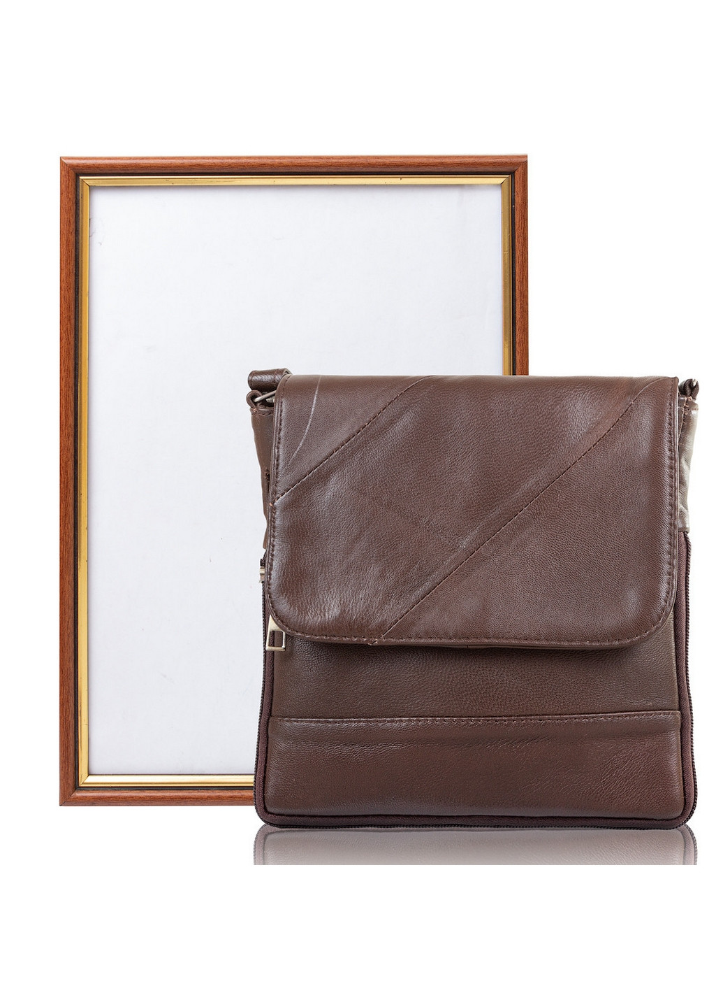 Женская кожаная сумка 19,5х21х2 см TuNoNa (260330592)