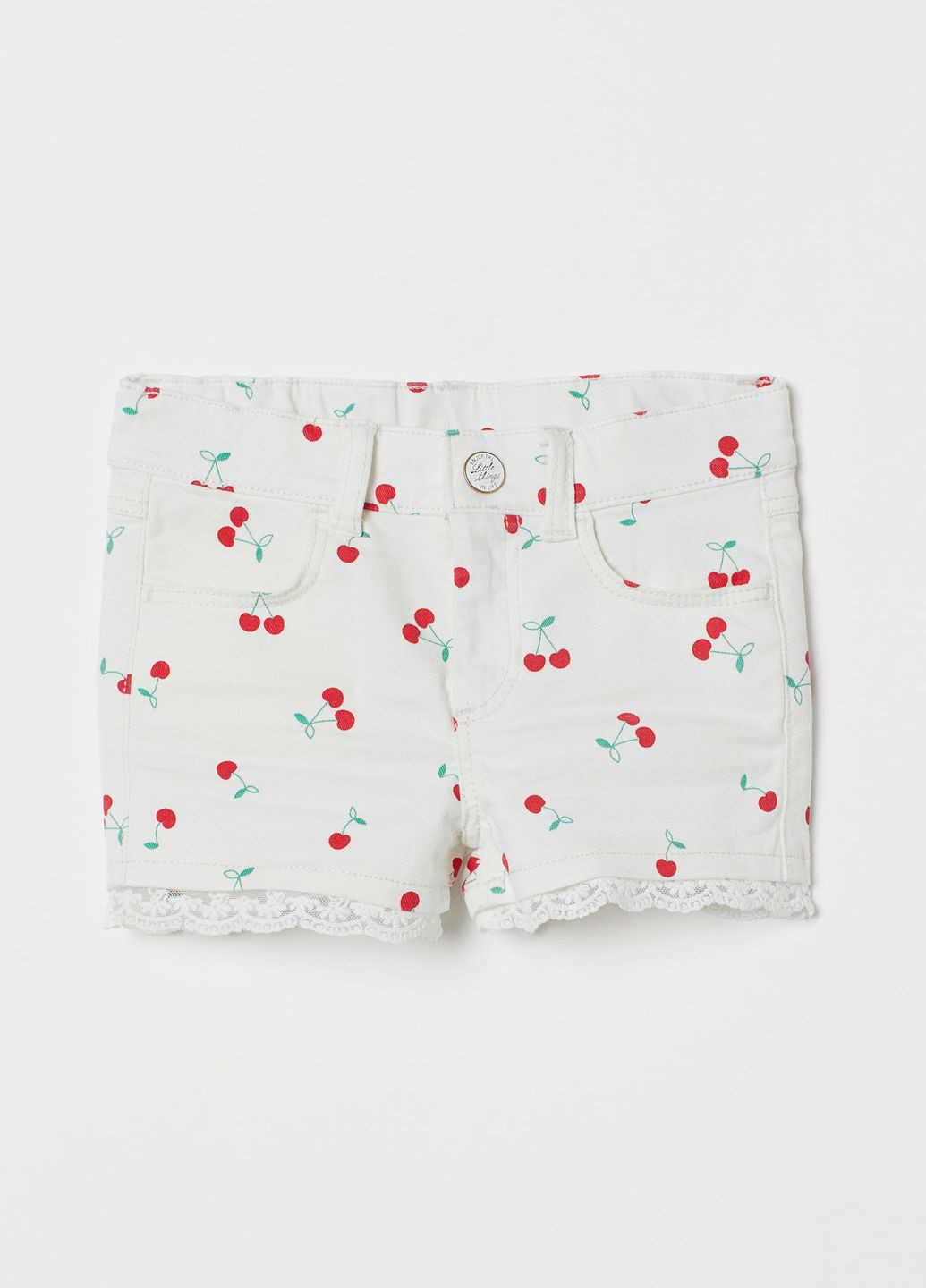 Шорты с кружевом H&M (260271424)