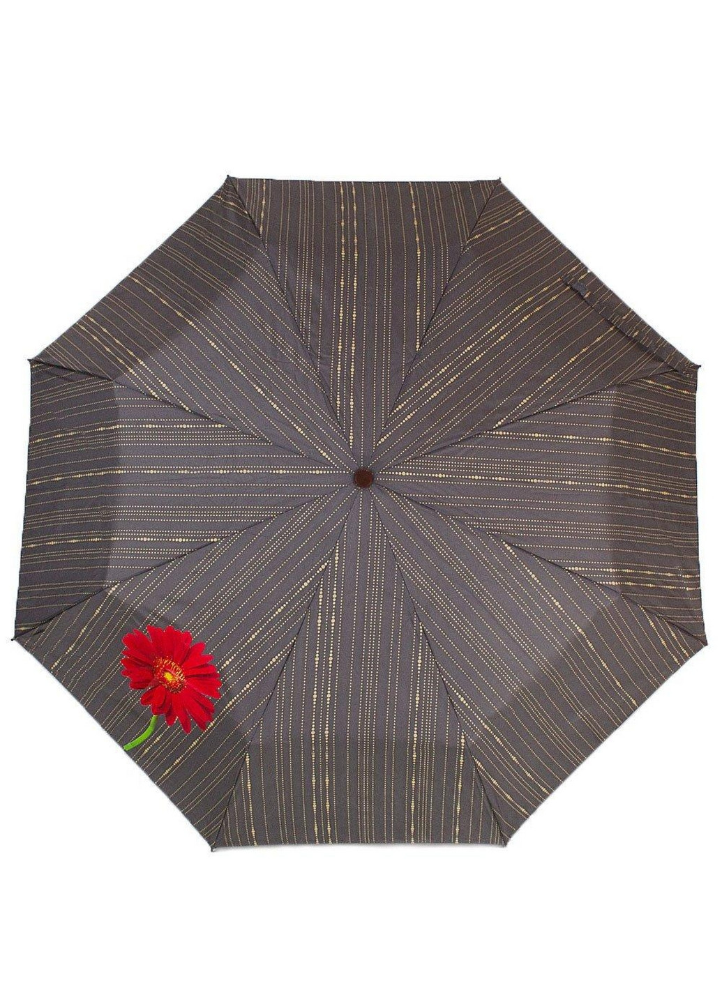 Жіноча складна парасоля напівавтомат 100 см Airton (260330308)