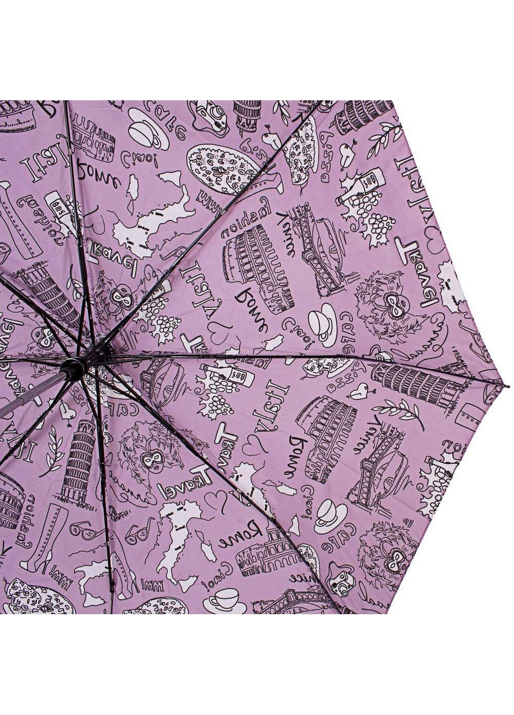 Жіноча складна парасоля напівавтомат 101 см Airton (260330313)