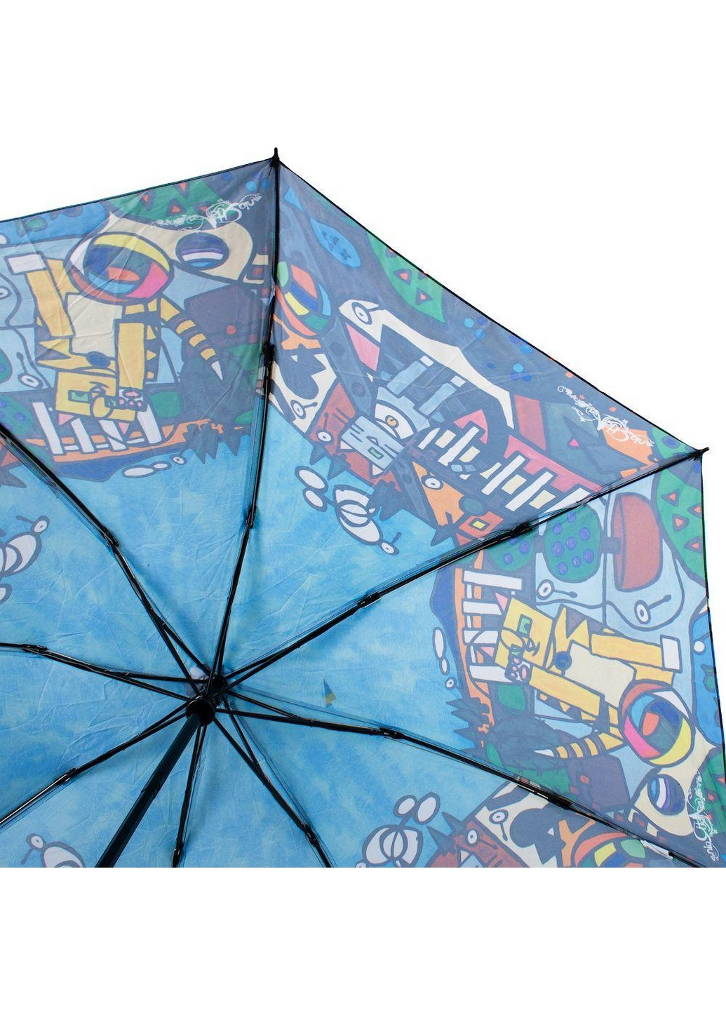 Жіноча складна парасолька автомат 102 см ArtRain (260330860)