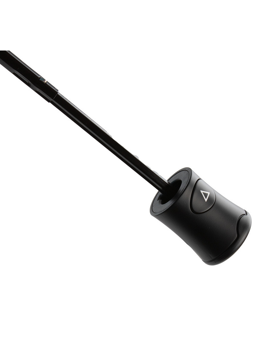 Чорна жіноча складна парасоля напівавтомат 88 см Happy Rain (260330294)