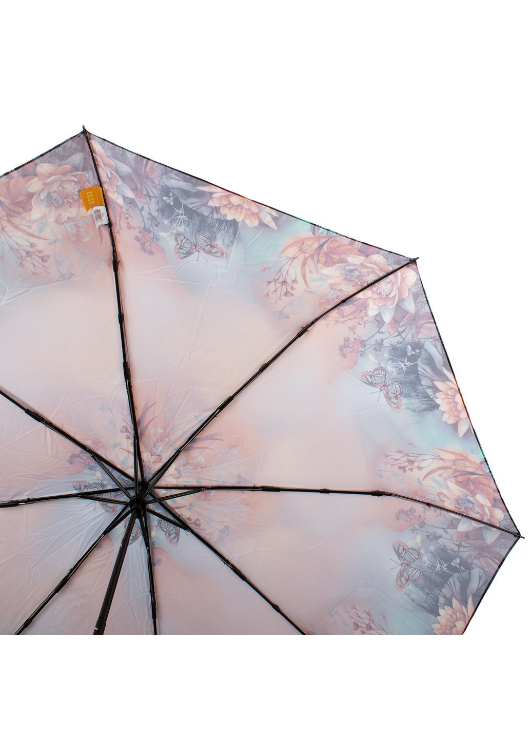 Комбінована жіноча складна парасолька механічна 96 см Zest (260330676)