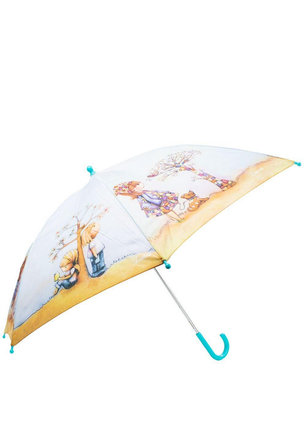 Дитяча парасолька-тростина напівавтомат 91 см Lamberti (260330780)
