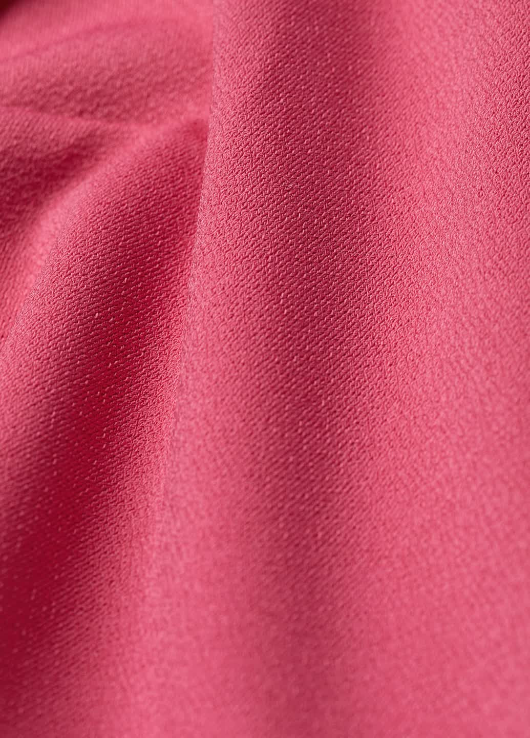 Рожева кежуал сукня з поясом H&M однотонна