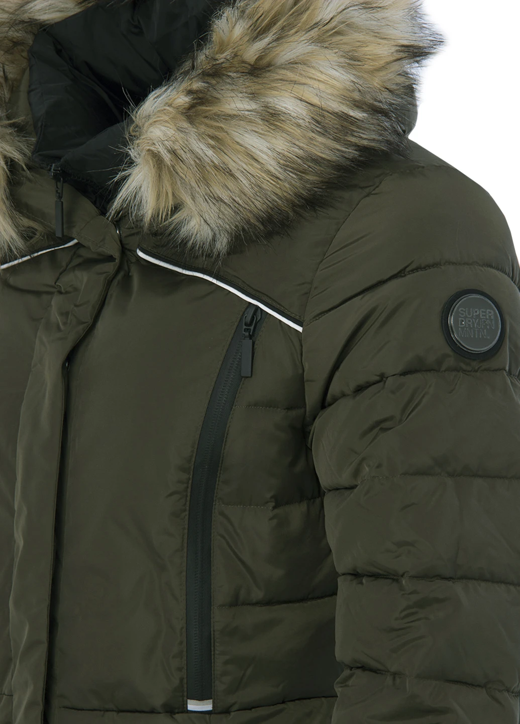 Парка с искусственным мехом Superdry (260288237)