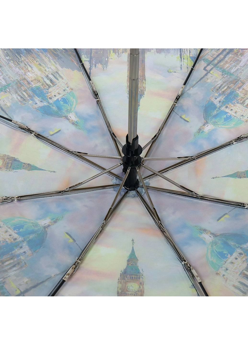 Комбінована складна жіноча парасолька автомат 102 см Trust (260285418)