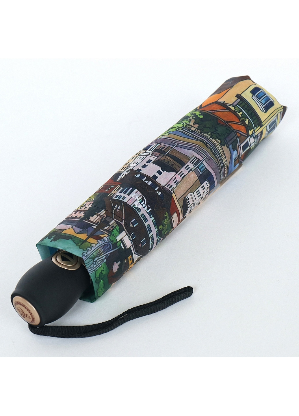 Комбінована складна жіноча парасолька автомат 102 см Trust (260285415)