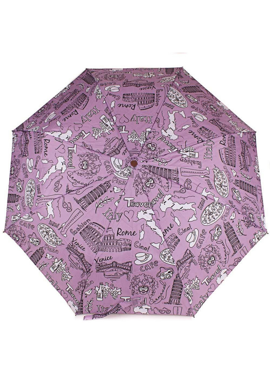 Складной женский зонт полуавтомат 101 см Airton (260285465)