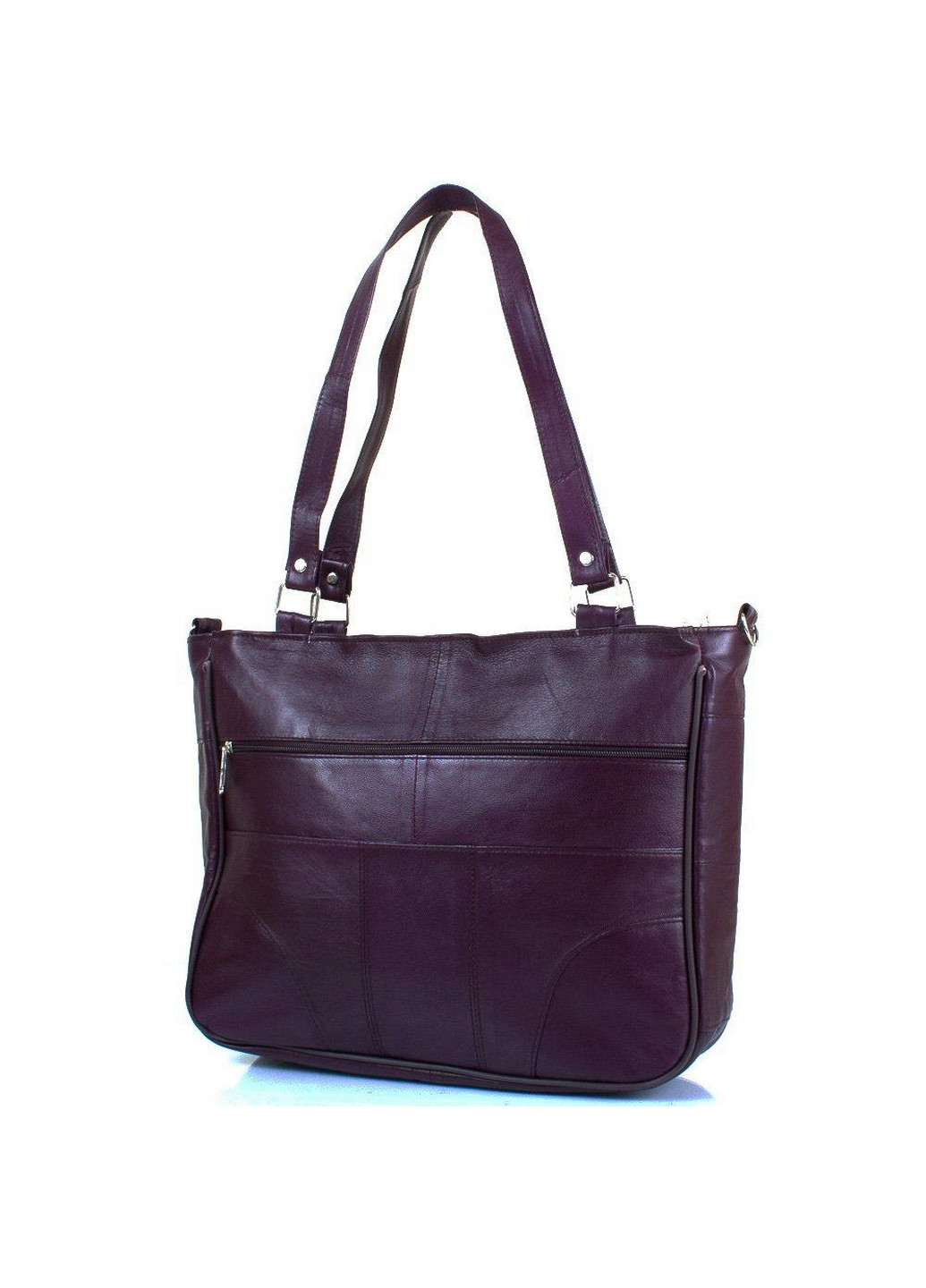 Шкіряна сумка жіноча 34,5х28,5х9 см TuNoNa (260285696)