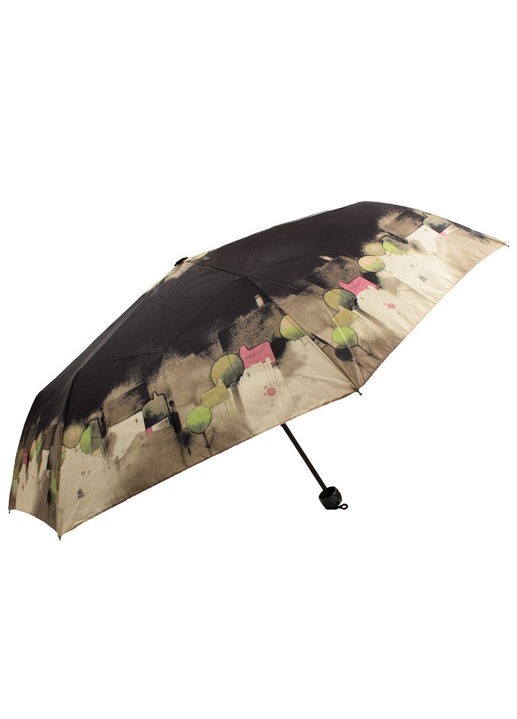 Комбинированный складной женский зонт механический 96 см Zest (260285821)