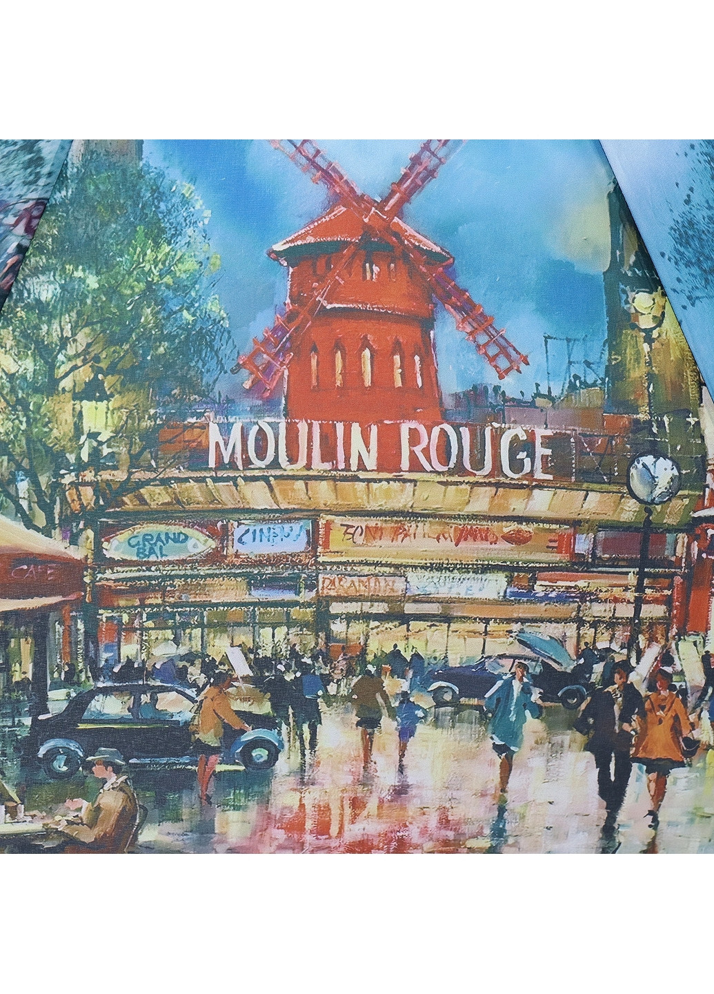 Комбинированный складной женский зонт автомат 102 см Trust (260285432)