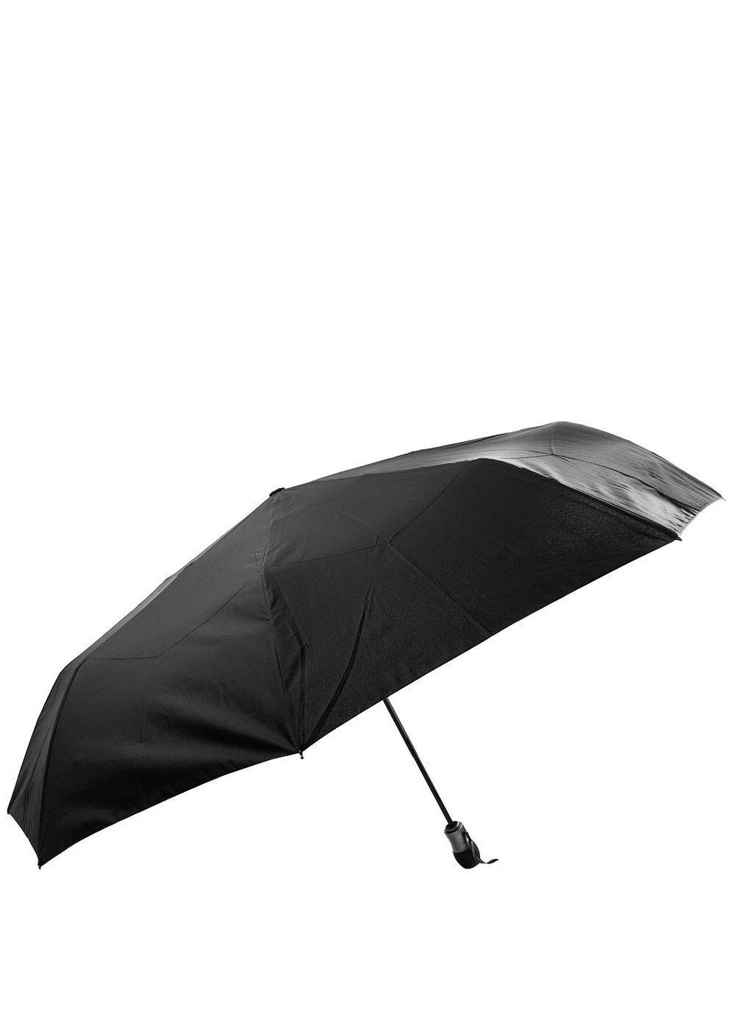 Чорна складна чоловіча парасолька автомат 124 см Lamberti (260285884)