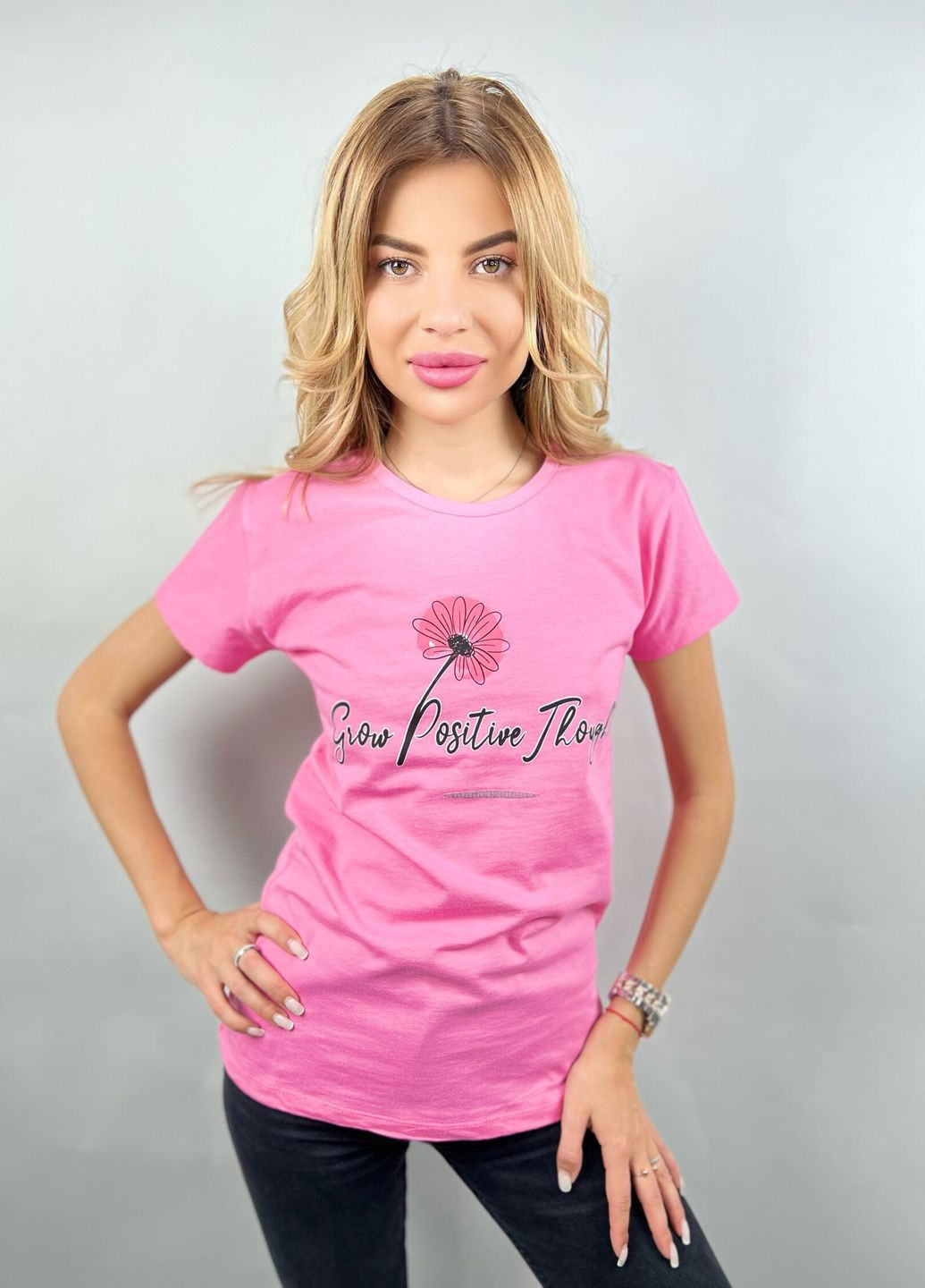 Рожева всесезон футболка Miss Gramaj
