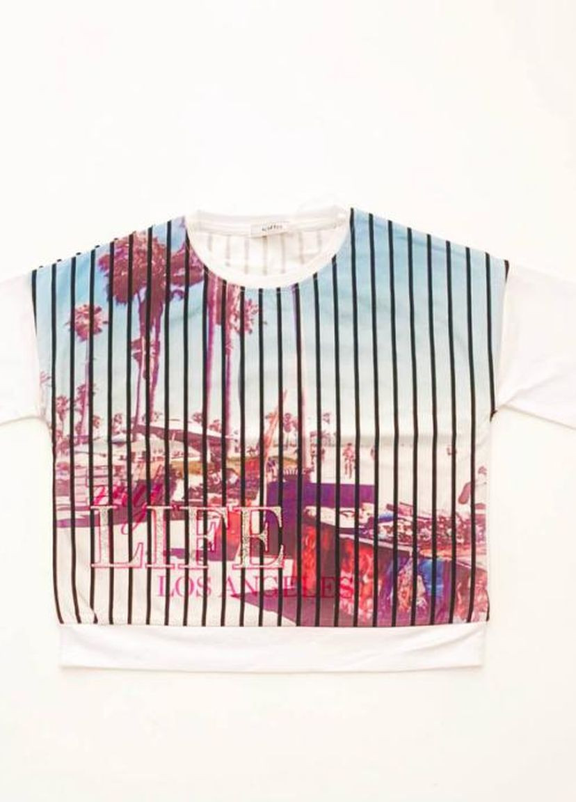 Комбінована футболка To Be Too