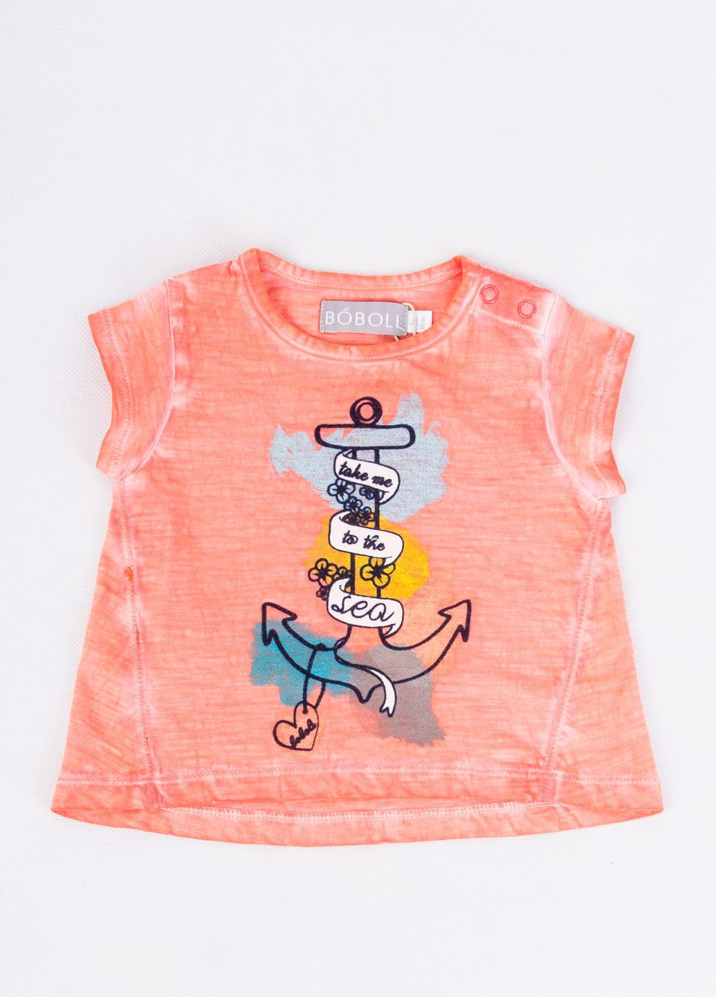 Помаранчева футболка Boboli