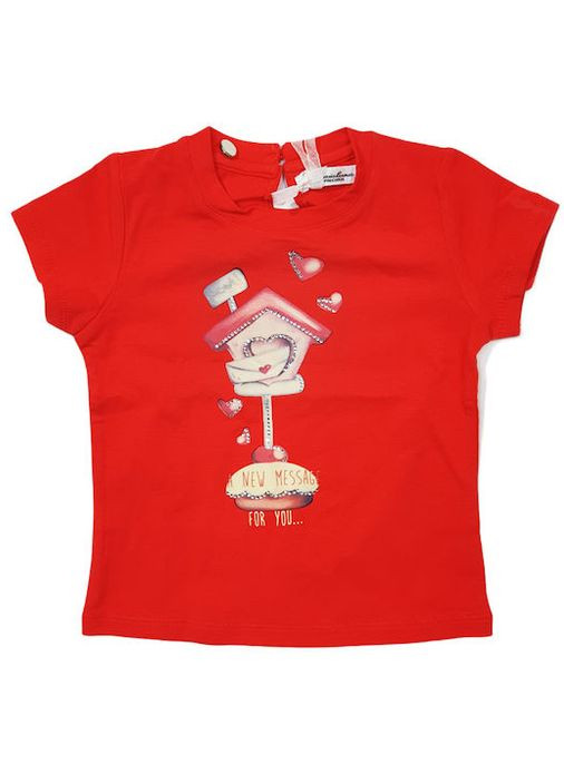 Красная футболка Gaialuna