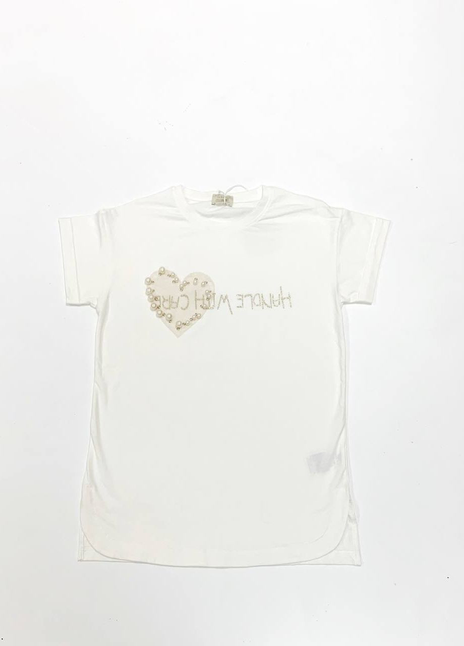 Белая футболка To Be Too