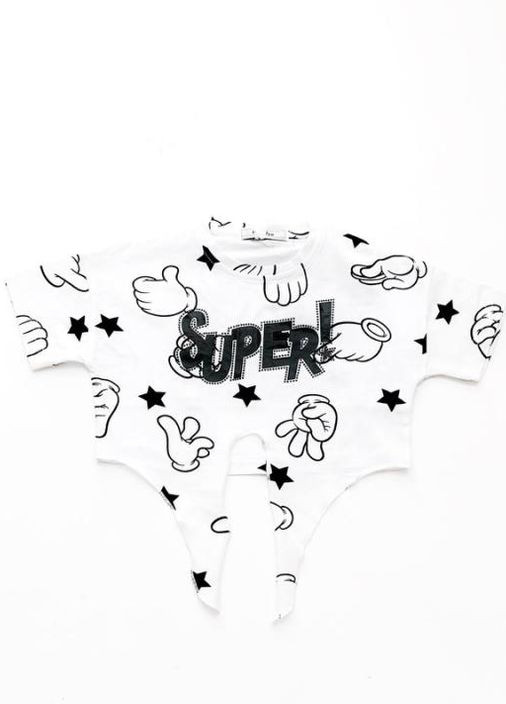 Комбинированная футболка To Be Too