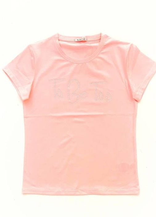 Розовая футболка To Be Too