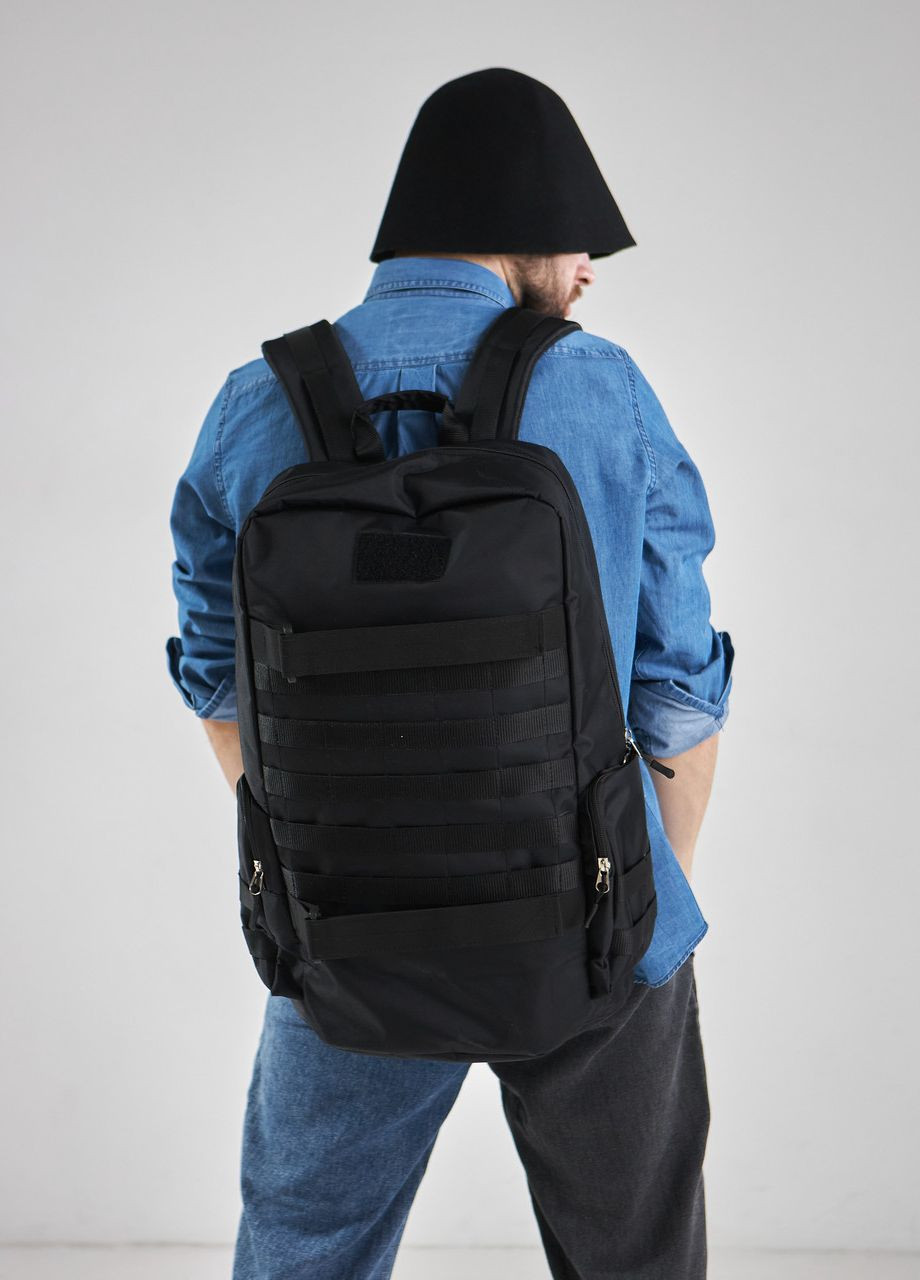 Рюкзак тактичний штурмовий на 36 літрів, колір чорний No Brand kiborg (260341351)