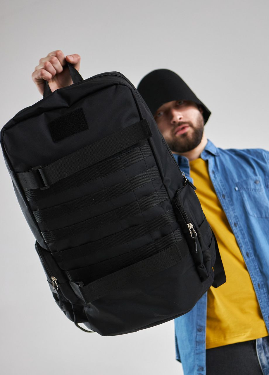Рюкзак тактический штурмовой на 36 литров, цвет черный No Brand kiborg (260341351)