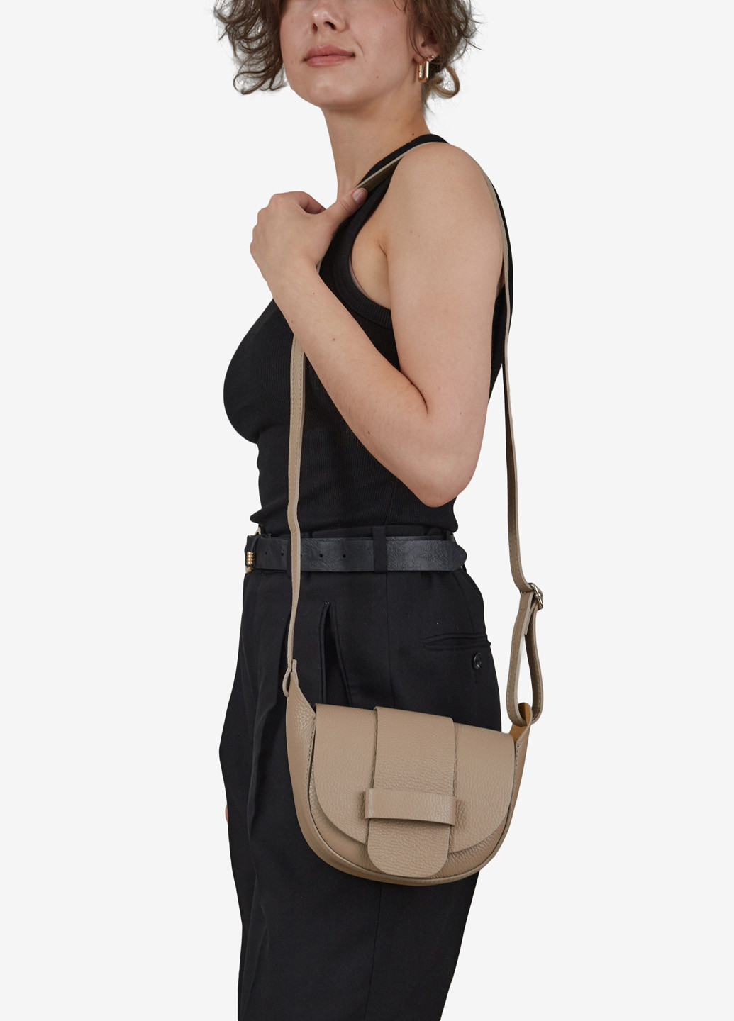 Сумка женская кожаная кросс-боди маленькая Сrossbody Regina Notte (260359391)