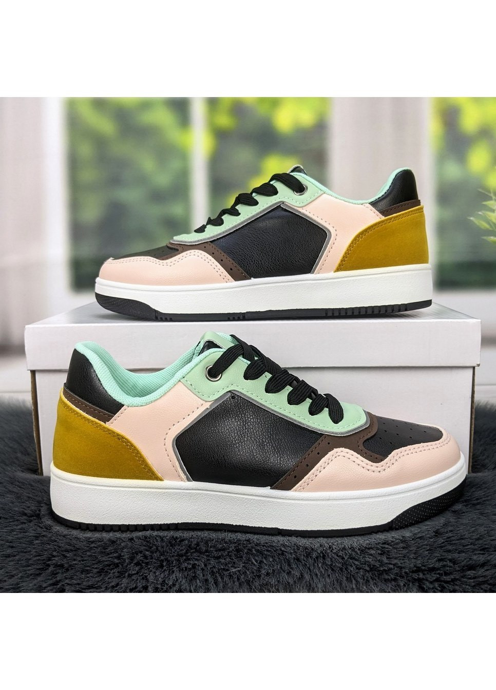 Кросівки кеди жіночі демісезонні Violeta чорні демісезони (260376028)