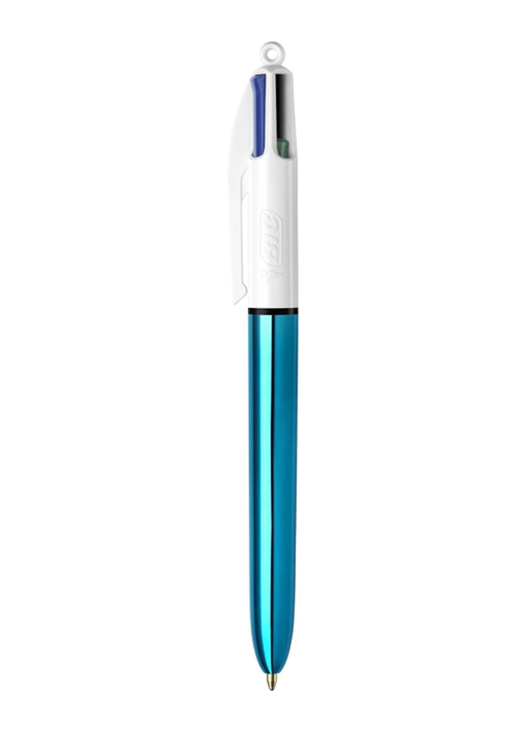 Кулькова ручка 4 Colours Shine Blue 1 мм Bic 3086123307513 (260342414)