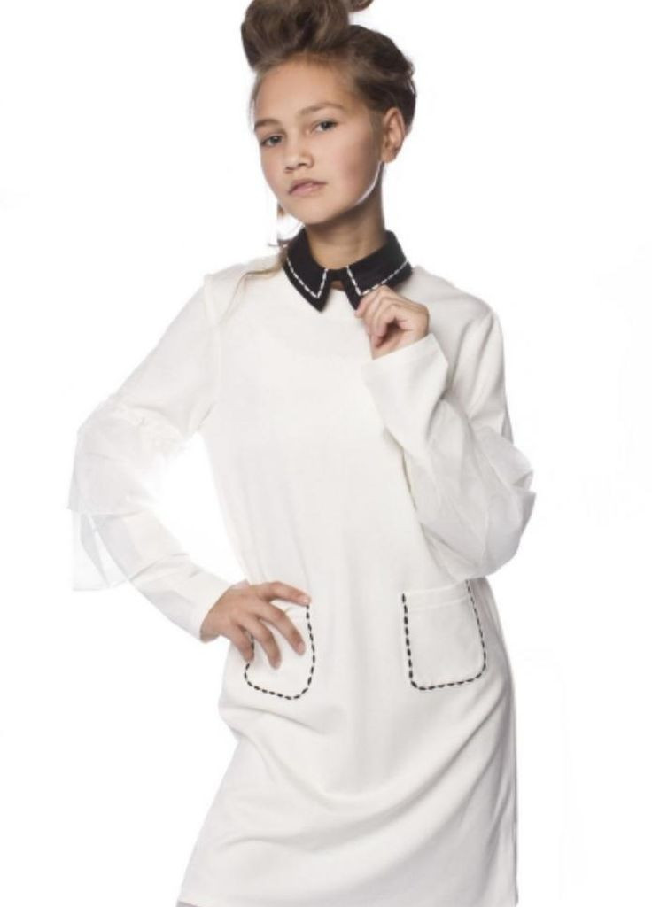 Молочное платье To Be Too (260356896)