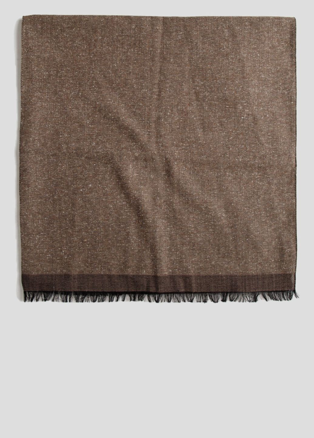 Коричневый шарф из шерсти и шелка Lanvin (260356272)