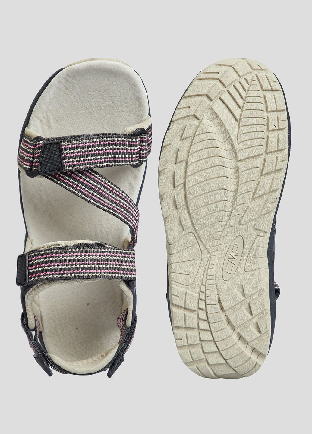 Черные спортивные сандалии khalys wmn sandal shoe CMP