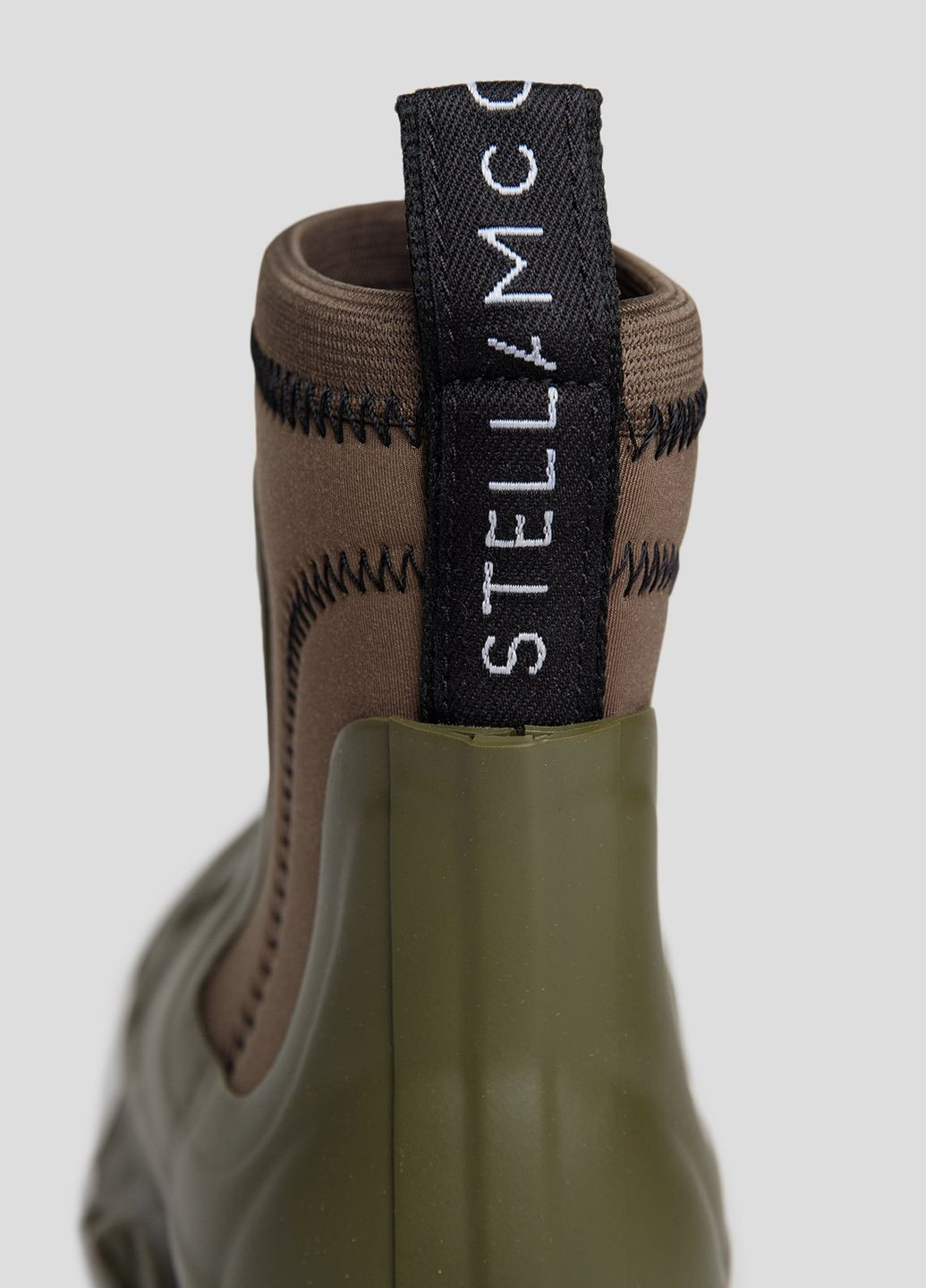 Зеленые резиновые ботинки х hunter "wellington" оливкового цвета Stella McCartney