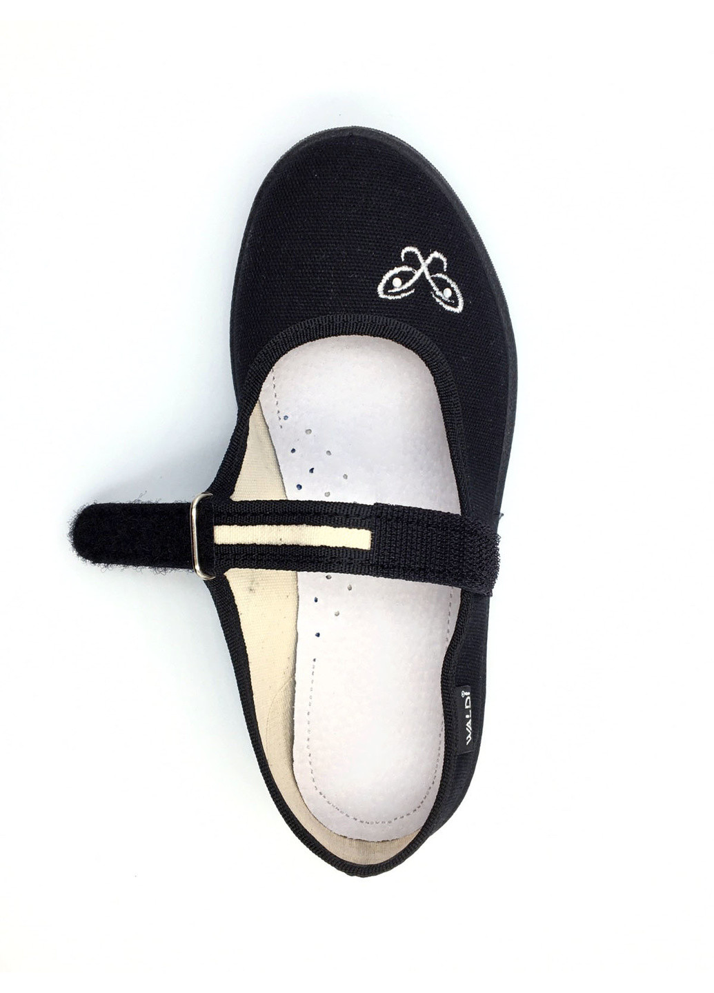 Черные тапочки Waldi