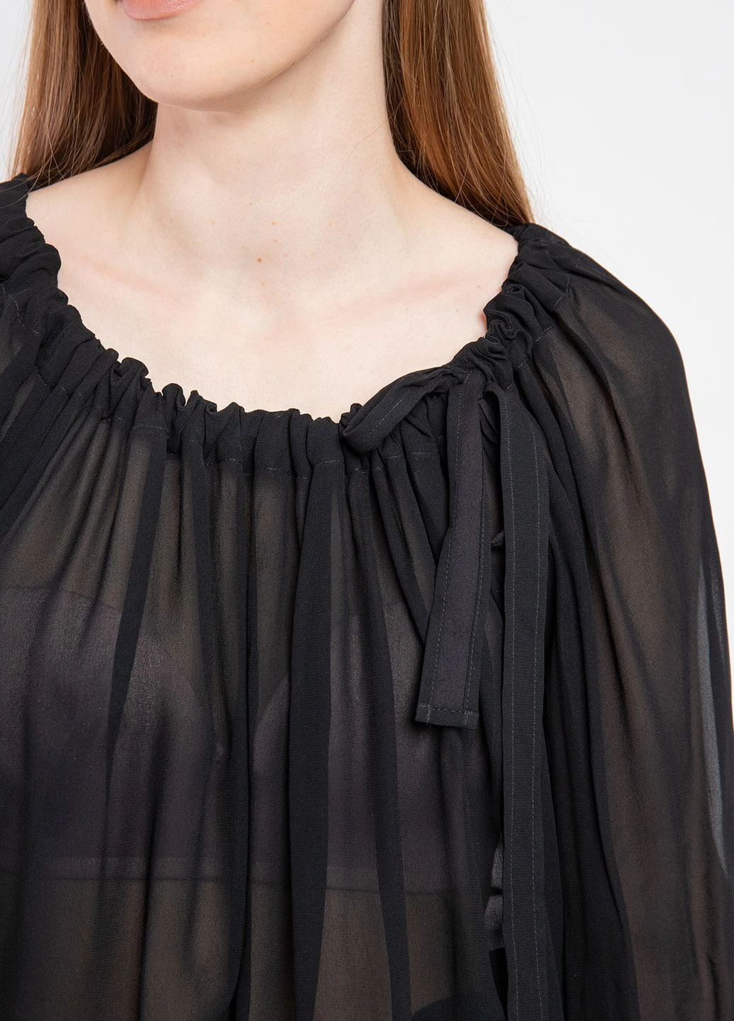 Чорна блуза MSGM